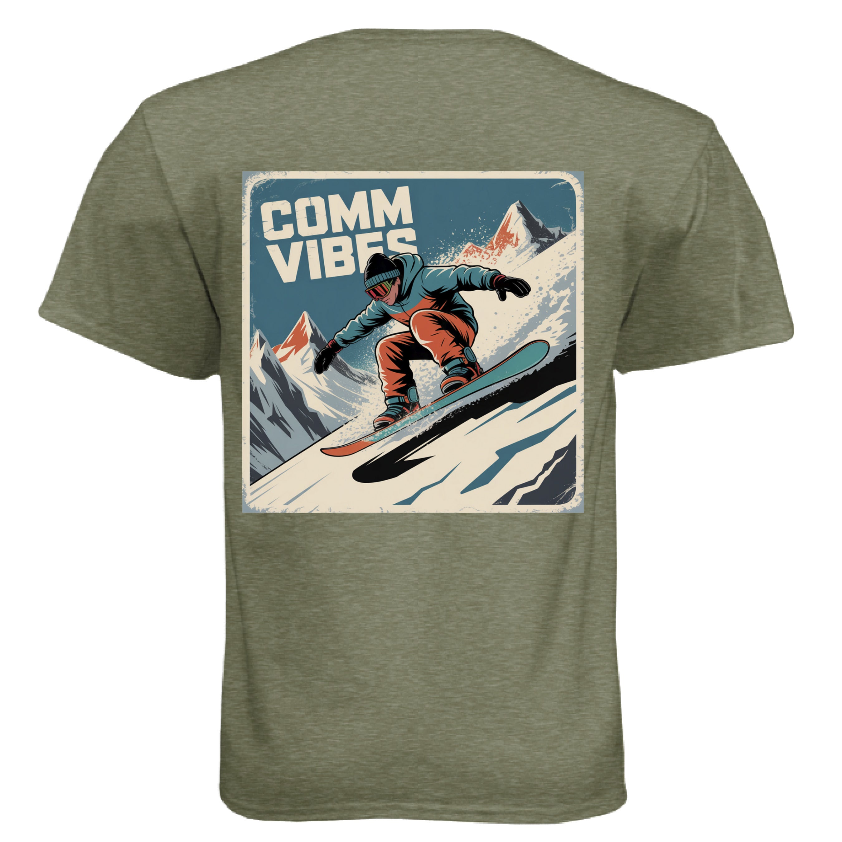 MILITARY GREEN - BACK