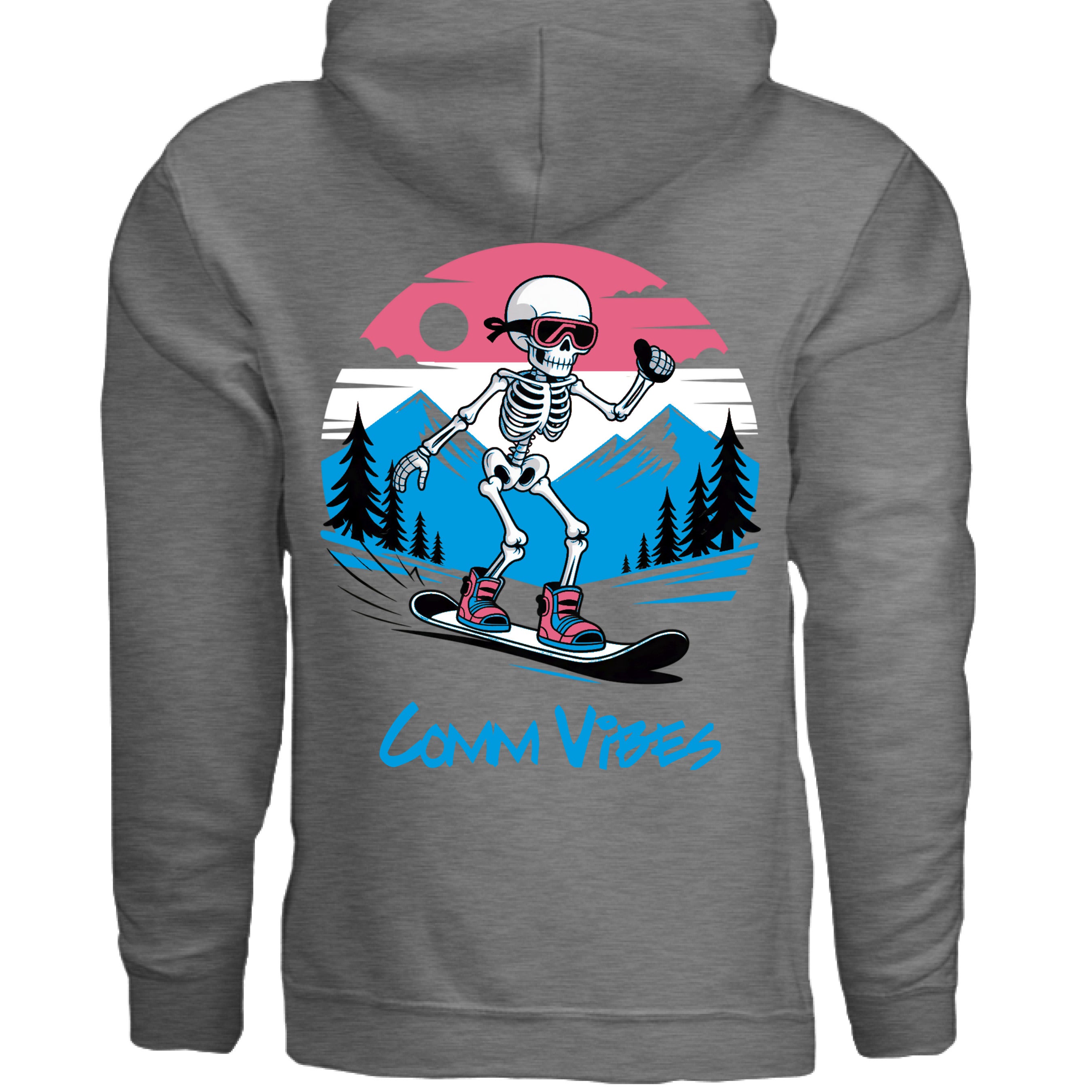 GRAPHITE HEATHER - BACK