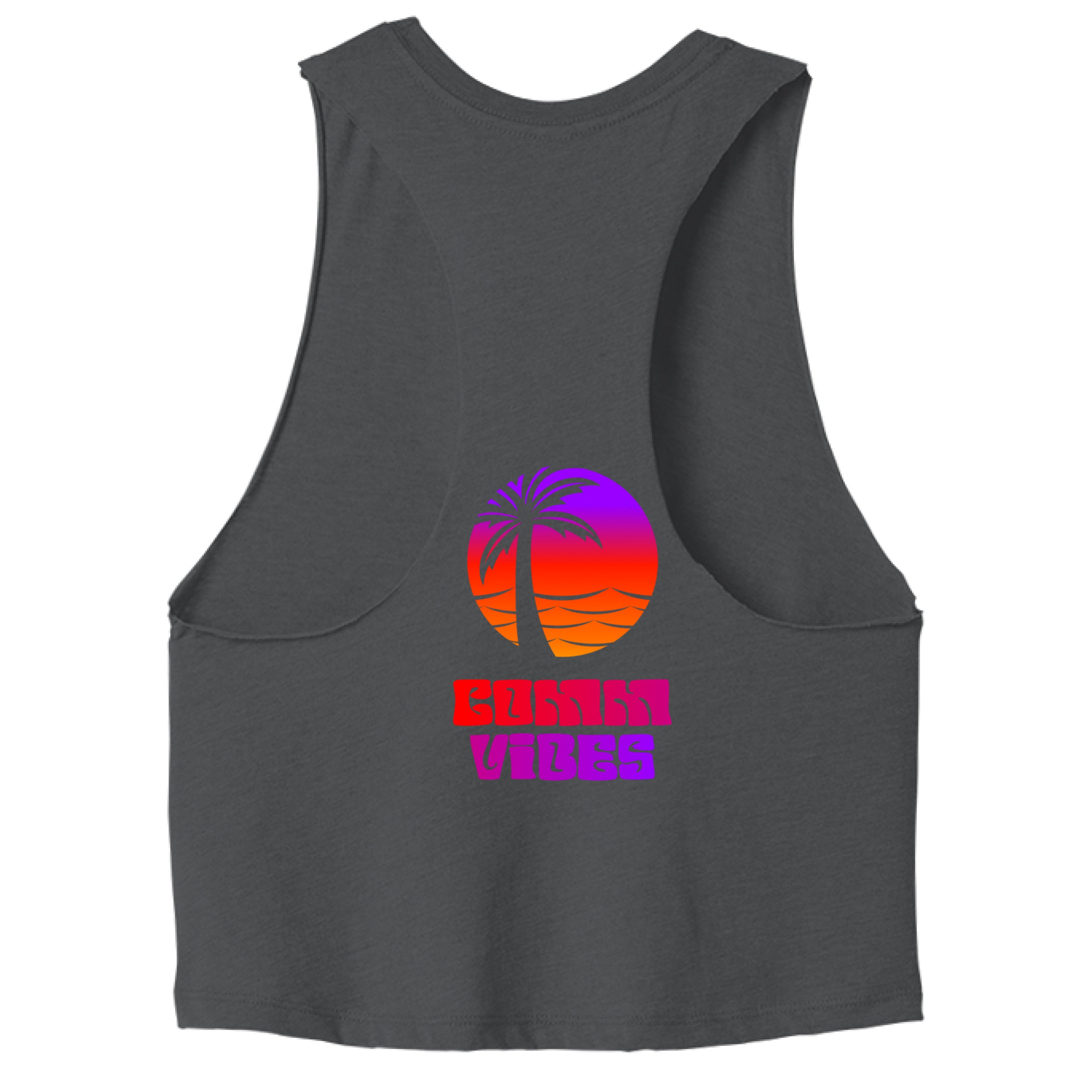 DARK GRY HEATHER - BACK