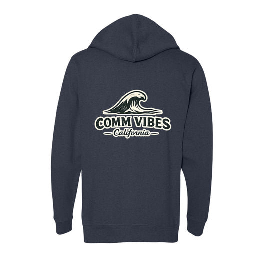 Classic Navy Heather - SS4500Z - BACK
